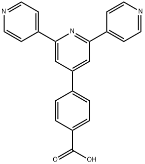 4-(4,2′:6′,4′′-テルピリジン-4′-イル)安息香酸 化学構造式