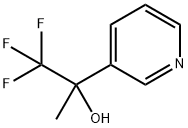 1,1,1-trifluoro-2-pyridin-3-ylpropan-2-ol Structure