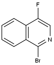 1-溴-4-氟异喹啉, 1421517-86-3, 结构式