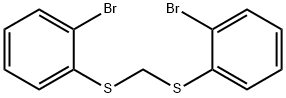 bis((2-bromophenyl)thio)methane Structure