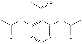 Ethanone, 1-[2,6-bis(acetyloxy)phenyl]- Structure