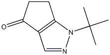 1-tert-butyl-5,6-dihydrocyclopenta[c]pyrazol-4-one 结构式