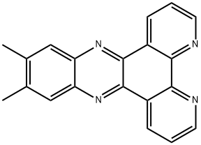 11,12-ジメチルジピリド[3,2-a:2′,3′-c]フェナジン 化学構造式