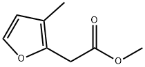 methyl 2-(3-methylfuran-2-yl)acetate 结构式