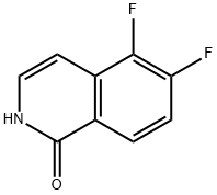 5,6-difluoro-1,2-dihydroisoquinolin-1-one Structure