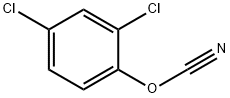 Cyanic acid, 2,4-dichlorophenyl ester Structure