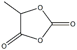 5-甲基-1,3-二氧戊环-2,4-二酮 结构式