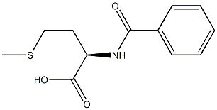D-Methionine, N-benzoyl- Structure