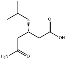 Hexanoicacid, 3-(2-amino-2-oxoethyl)-5-methyl-, (3S)- Struktur