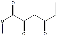 Hexanoicacid, 2,4-dioxo-, methyl ester Structure
