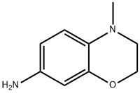2H-1,4-Benzoxazin-7-amine, 3,4-dihydro-4-methyl- Structure