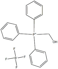 (Hydroxymethyl)triphenylphosphonium tetrafluoroborate Struktur