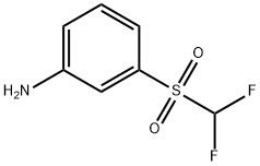3-(Difluoro-methanesulfonyl)-phenylamine Structure