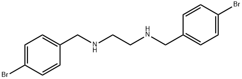 N1,N2-Bis(4-Bromobenzyl)Ethane-1,2-Diamine Struktur