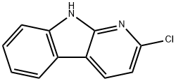 2-クロロ-α-カルボリン 化学構造式