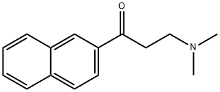 3-(二甲基氨基)-1-(2-萘)-1-丙酮, 2752-87-6, 结构式