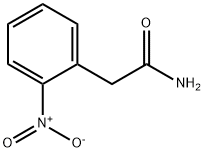 2-(2-硝基苯基)醋胺石 结构式