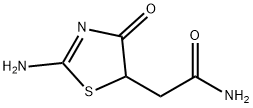 2-(2-imino-4-oxothiazolidin-5-yl)acetamide Structure