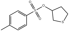 tetrahydrothiophen-3-yl 4-methylbenzenesulfonate 结构式