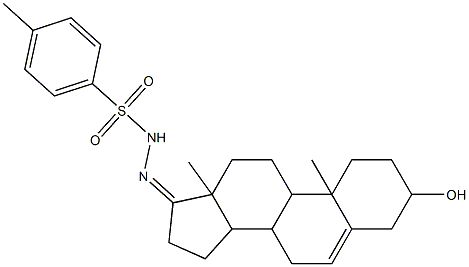 N-[(3-hydroxy-10,13-dimethyl-1,2,3,4,7,8,9,11,12,14,15,16-dodecahydrocyclopenta[a]phenanthren-17-ylidene)amino]-4-methyl-benzenesulfonamide