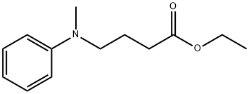 4-(甲基(苯基)氨基)丁酸乙酯, 38113-78-9, 结构式