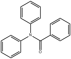 N,N-ジフェニルベンズアミド 化学構造式