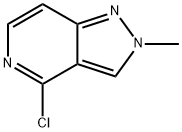 4-chloro-2-methyl-2H-pyrazolo[4,3-c]-pyridine, 41372-94-5, 结构式