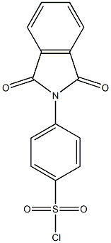 Benzenesulfonyl chloride, 4-(1,3-dihydro-1,3-dioxo-2H-isoindol-2-yl)- Structure