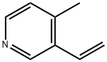 3-エテニル-4-メチルピリジン 化学構造式
