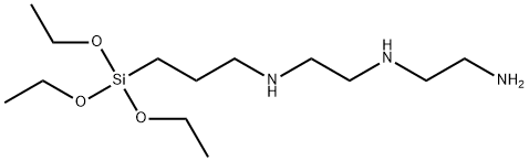 1,2-Ethanediamine, N-(2-aminoethyl)-N'-[3-(triethoxysilyl)propyl]- Structure