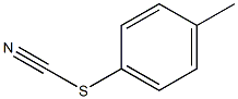 Thiocyanic acid, 4-methylphenyl ester Structure