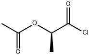 Propanoyl chloride, 2-(acetyloxy)-, (2R)- Struktur
