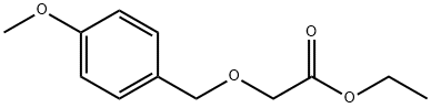 ethyl 2-((4-methoxybenzyl)oxy)acetate Struktur