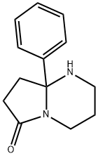 8a-Phenyl-octahydropyrrolo[1,2-a]pyrimidin-6-one Struktur