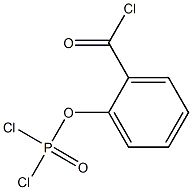 Phosphorodichloridic acid, 2-(chlorocarbonyl)phenyl ester Structure
