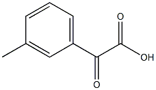 2-(3-Methylphenyl)-2-oxoacetic acid Structure