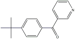 (4-tert-butylphenyl)-pyridin-3-ylmethanone Struktur