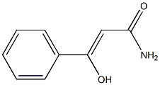 2-Propenamide, 3-hydroxy-3-phenyl- Struktur