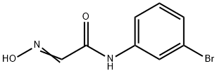 Acetamide, N-(3-bromophenyl)-2-(hydroxyimino)- Struktur