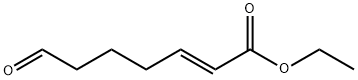 7-オキソ-2-ヘプテン酸エチル 化学構造式