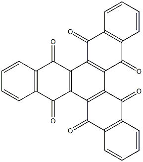 5,6,11,12,17,18-Trinaphthylenehexone Struktur