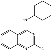 2-chloro-N-cyclohexylquinazolin-4-amine Structure