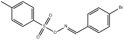 1-(4-bromophenyl)-N-{[(4-methylphenyl)sulfonyl]oxy}methanimine 结构式