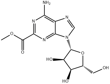 Adenosine-2-carboxylic acid methyl ester, 70255-70-8, 结构式