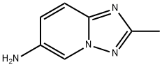 2-メチル[1,2,4]トリアゾロ[1,5-A]ピリジン-6-アミン 化学構造式