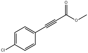 2-Propynoic acid, 3-(4-chlorophenyl)-, methyl ester Structure