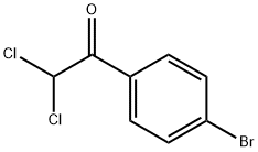 Ethanone, 1-(4-bromophenyl)-2,2-dichloro- Structure