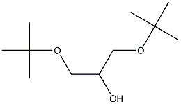 2-Propanol, 1,3-bis(1,1-dimethylethoxy)- Structure