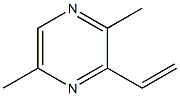 Pyrazine, 3-ethenyl-2,5-dimethyl- Structure