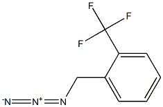 Benzene, 1-(azidomethyl)-2-(trifluoromethyl)- Structure